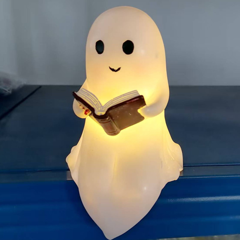 Diy Halloween Electronics - New Cute Ghost Reading Book Lamp