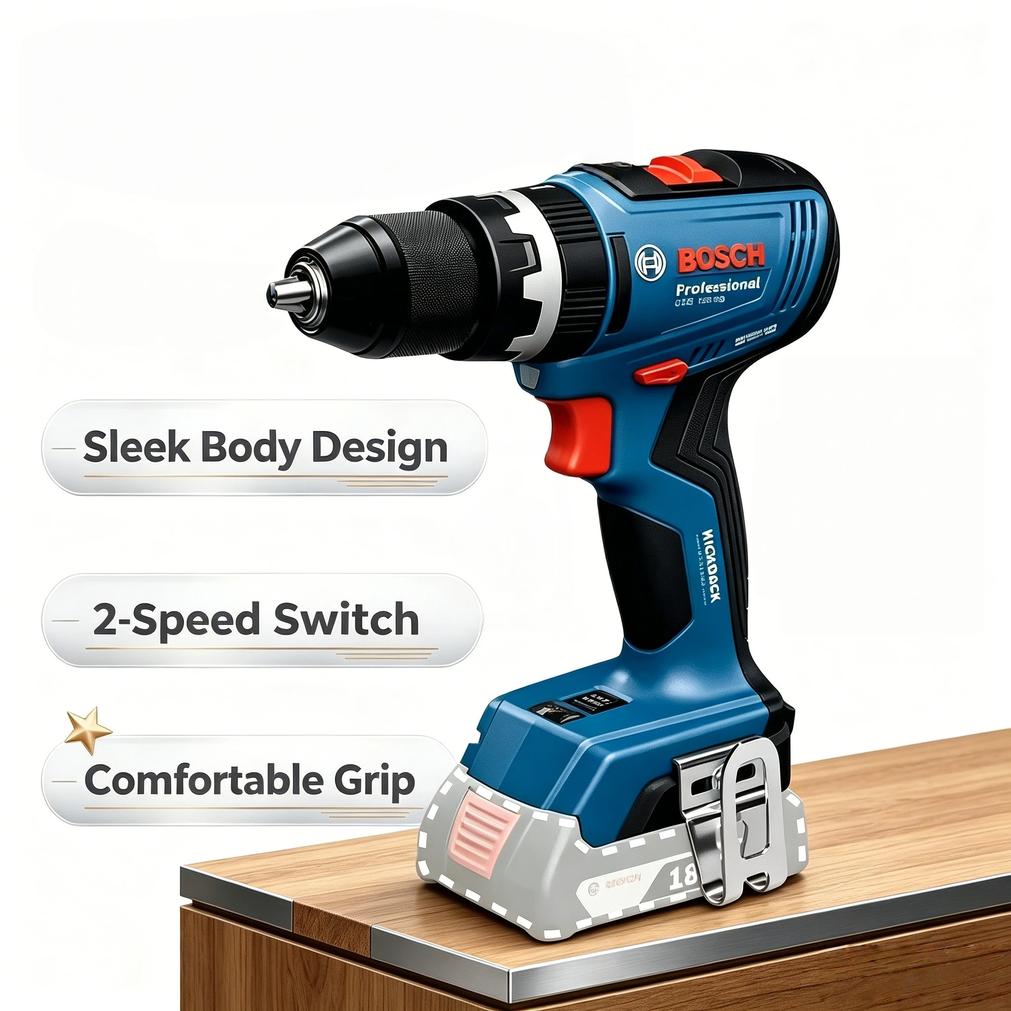 Bosch Drill Gsb 18V - Compact Bosch GSR 18V-65,GSB 18V-65 Power
