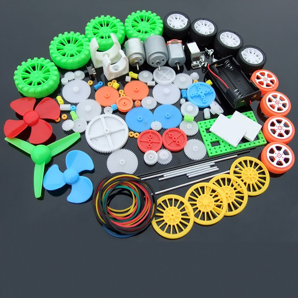 Diy Kit Elektronik - 112pcs DC Motor Kit Electric Mini