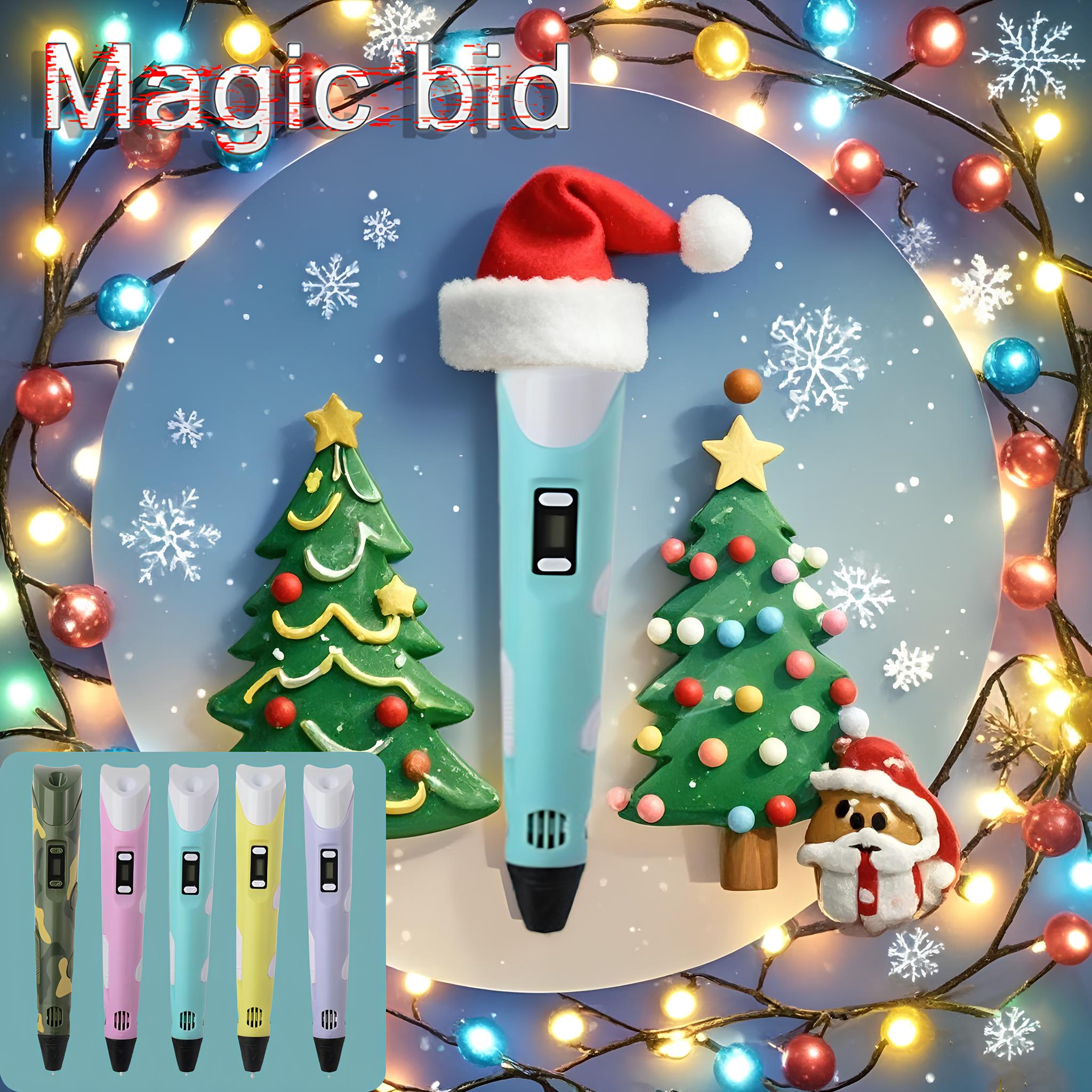 Magic bid Electronic 3D Pen 3d - Diy Electronics Filament review and price