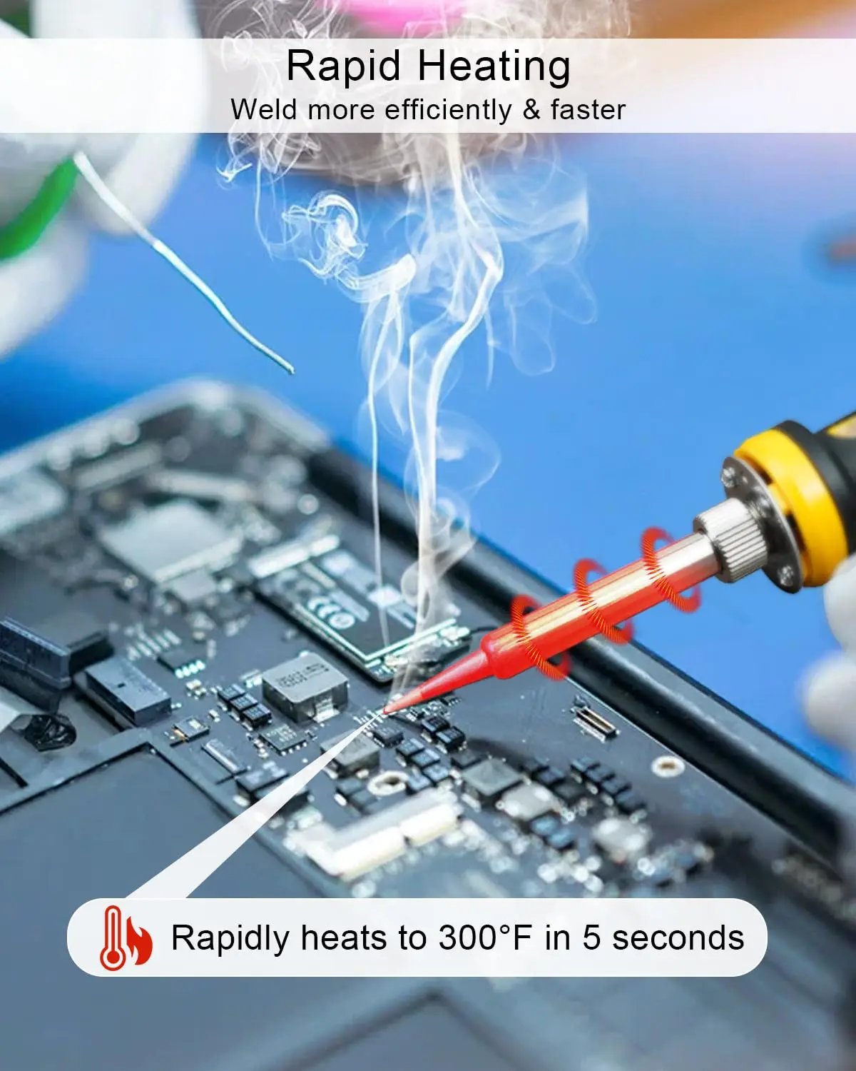 Portable Soldering Iron Kit Co - Diy Electronics Set review and price