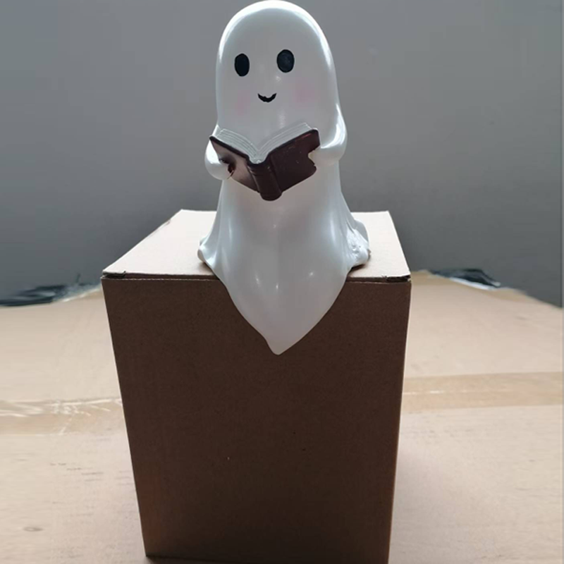 New Cute Ghost Reading Book La - Diy Halloween Electronics review and price