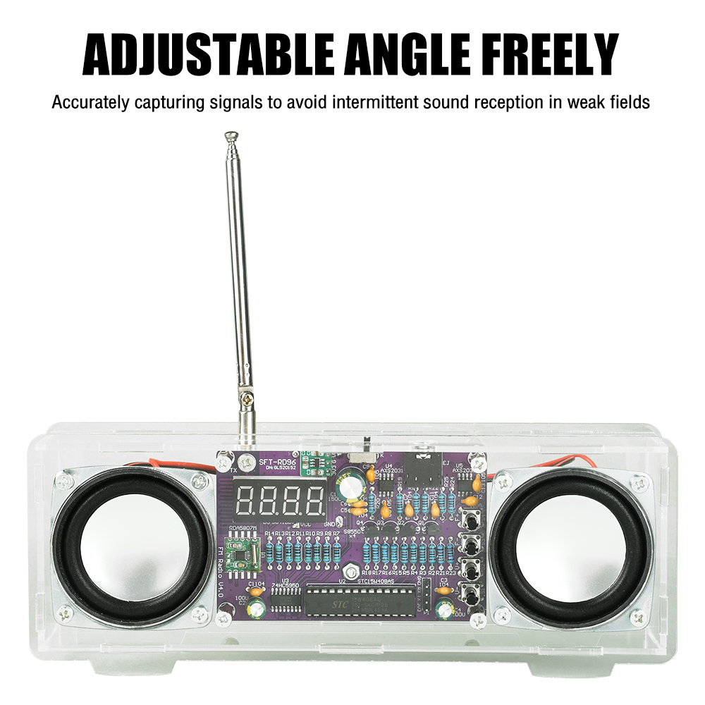 Dual Channel Electronic FM Rad - Diy Electronics Youtube Channel review and price