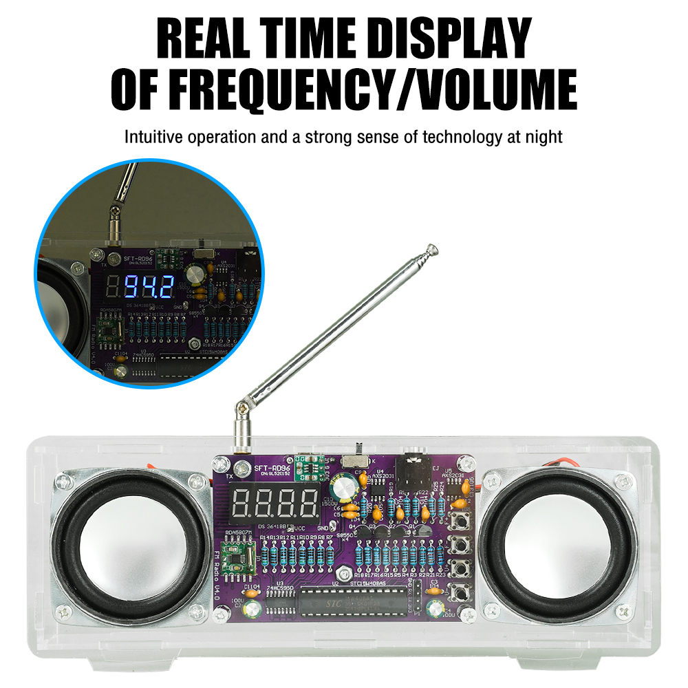 Dual Channel Electronic FM Rad - Diy Electronics Youtube Channel review and price