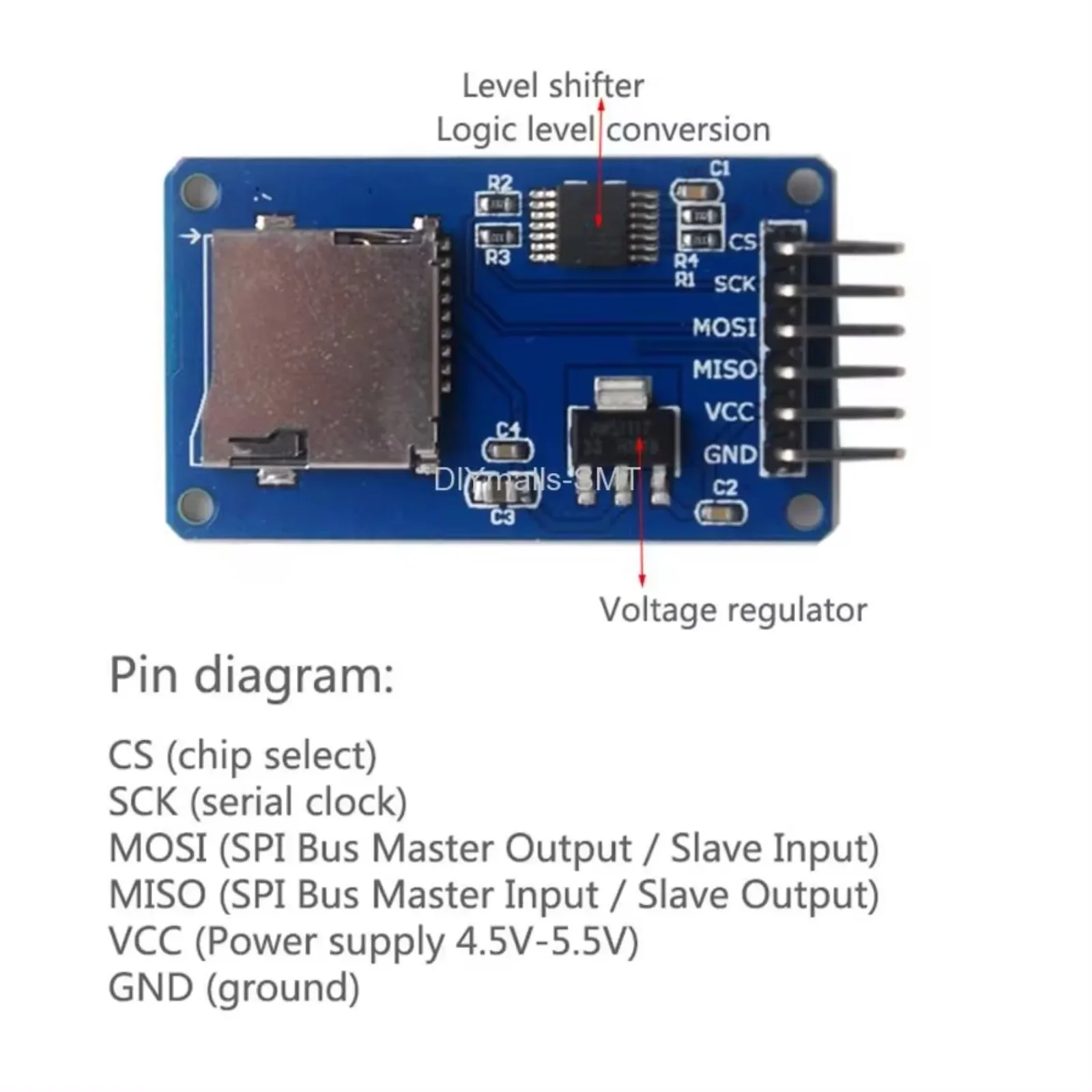 Micro SD Card Module Mini TF M - Sd Card Module Spi review and price