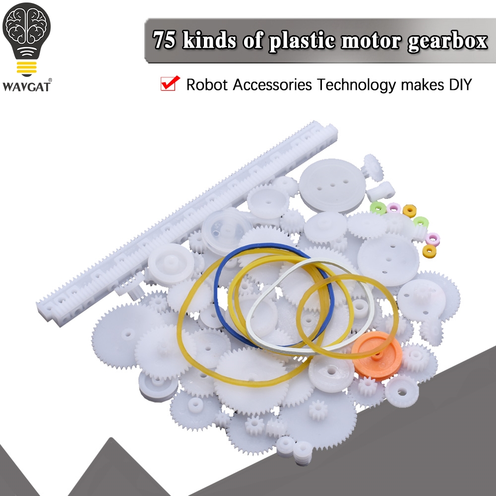 WAVGAT 75PCS/lot Plastic Gear, - Diy Electronics Rack review and price