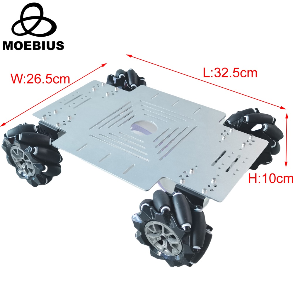 25KG Load 4WD Mecanum Wheel Ro - Diy Kit Elektronik review and price