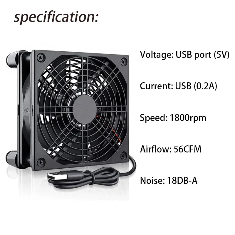 Router Cooling Fan High Airflo - Diy Electronics Box review and price