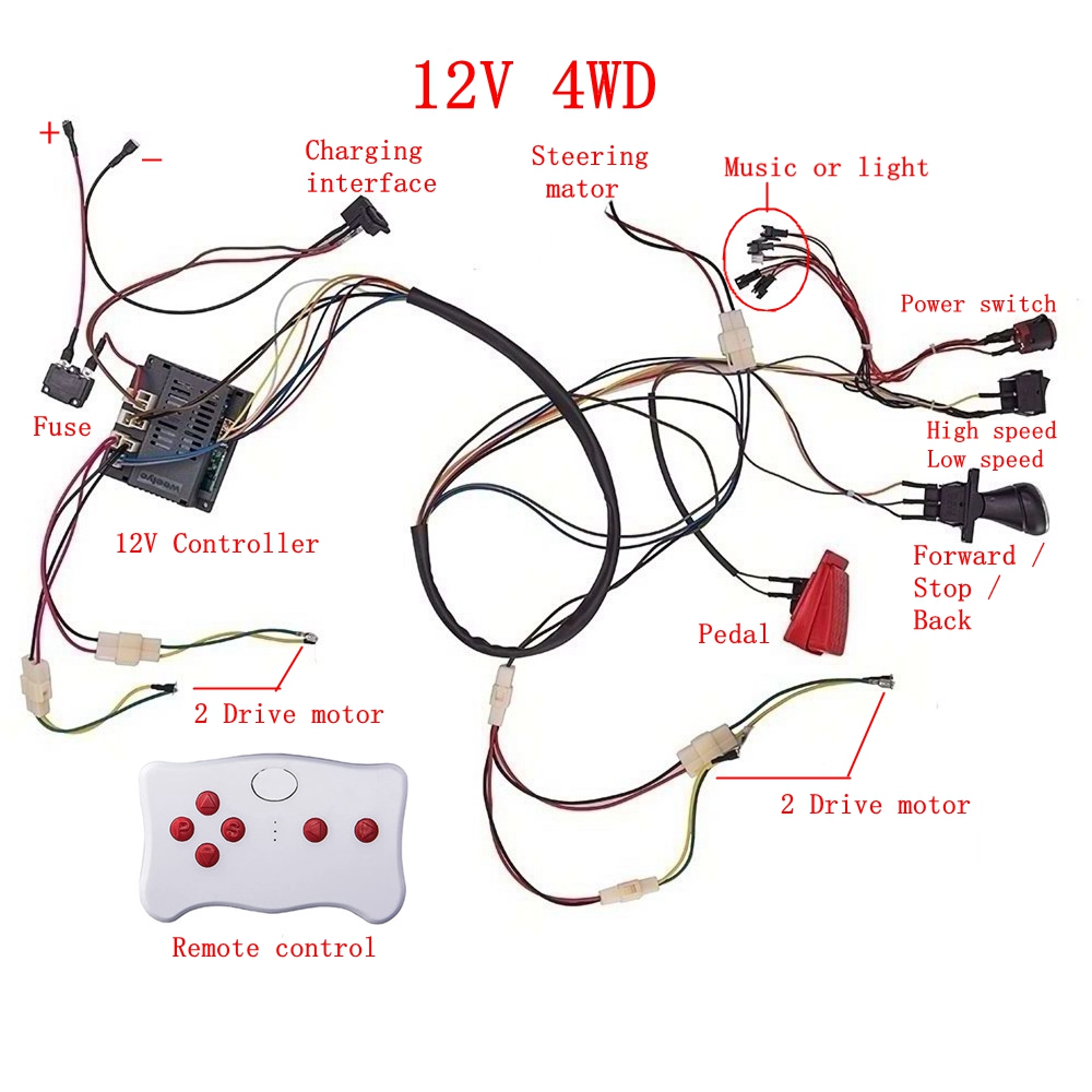 Child electric car DIY modifie - Diy Kit Elektronik review and price