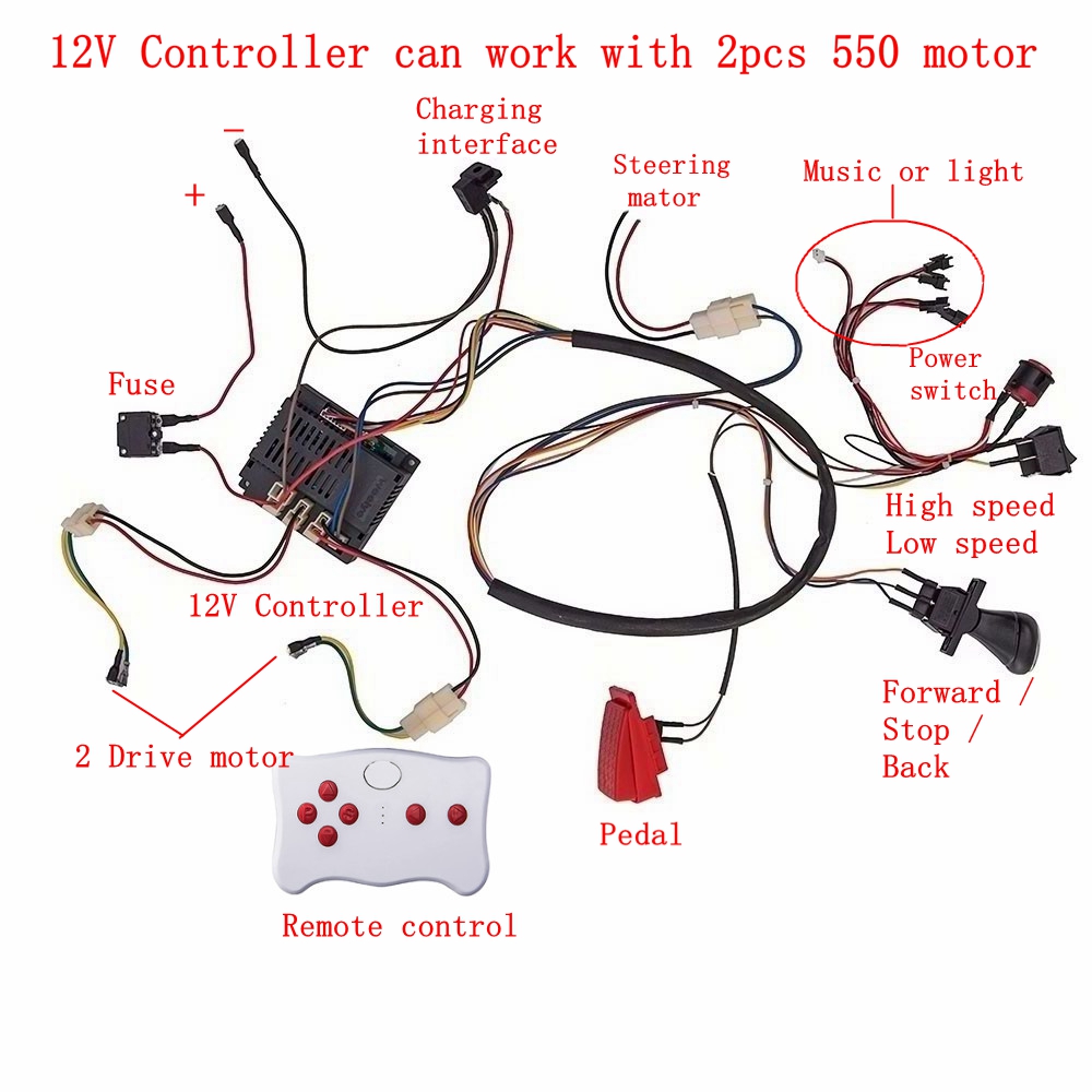 Child electric car DIY modifie - Diy Kit Elektronik review and price