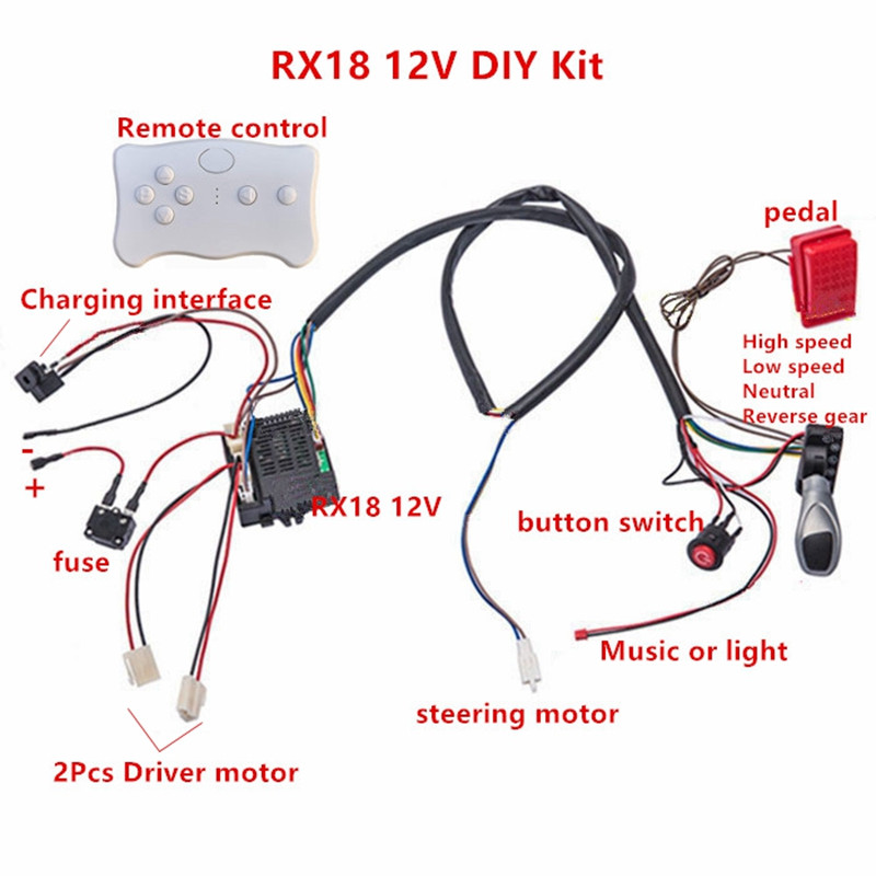 Child electric car DIY modifie - Diy Kit Elektronik review and price