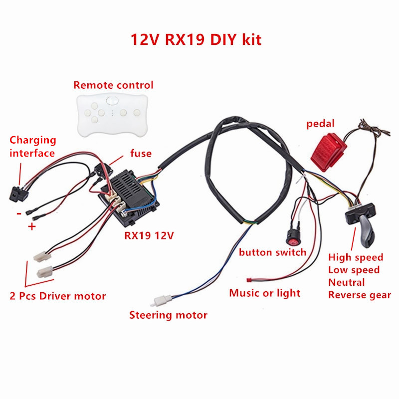 Child electric car DIY modifie - Diy Kit Elektronik review and price