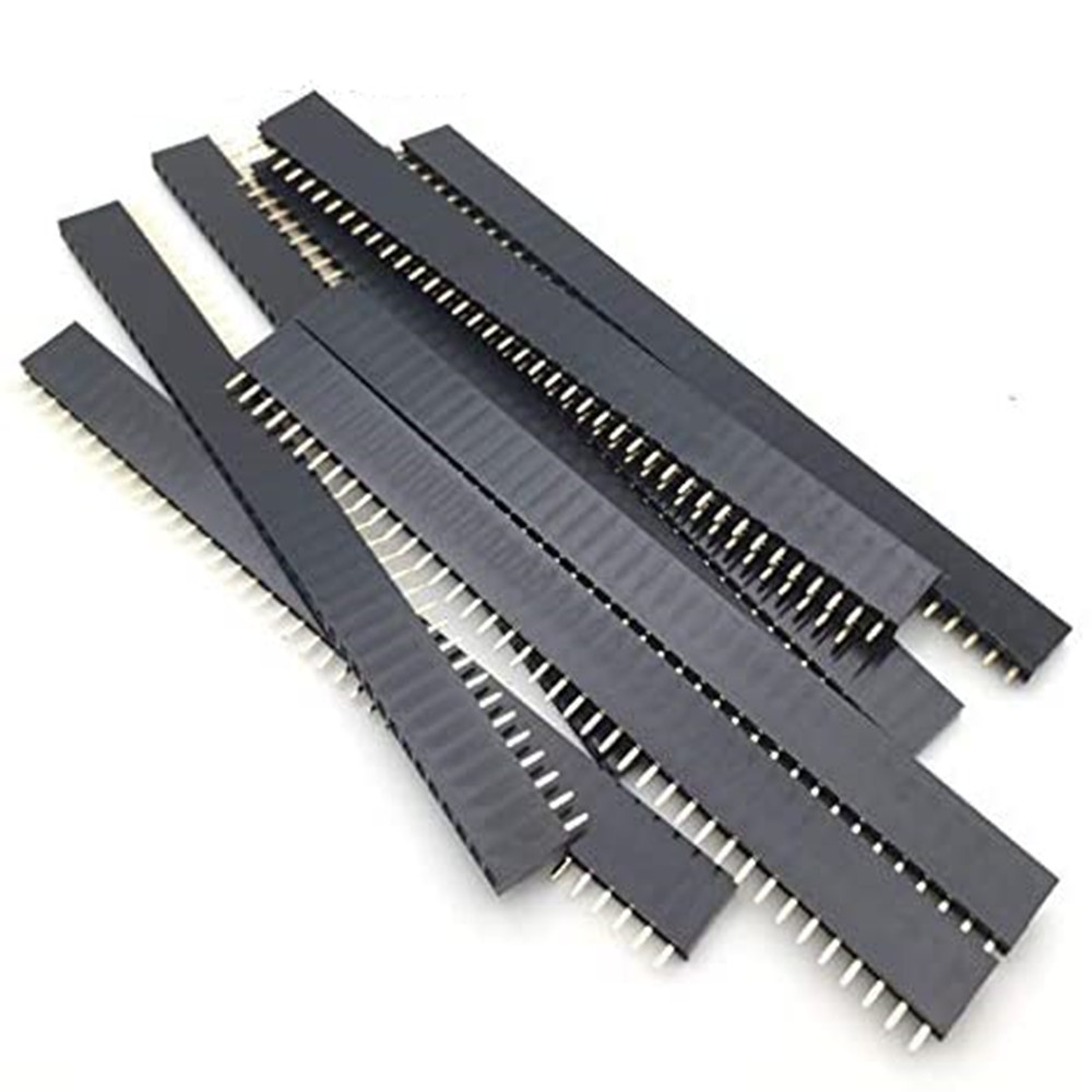 20 Pcs 10 Pairs 40 Pin 1x40 Si - Male Female Header Pin review and price