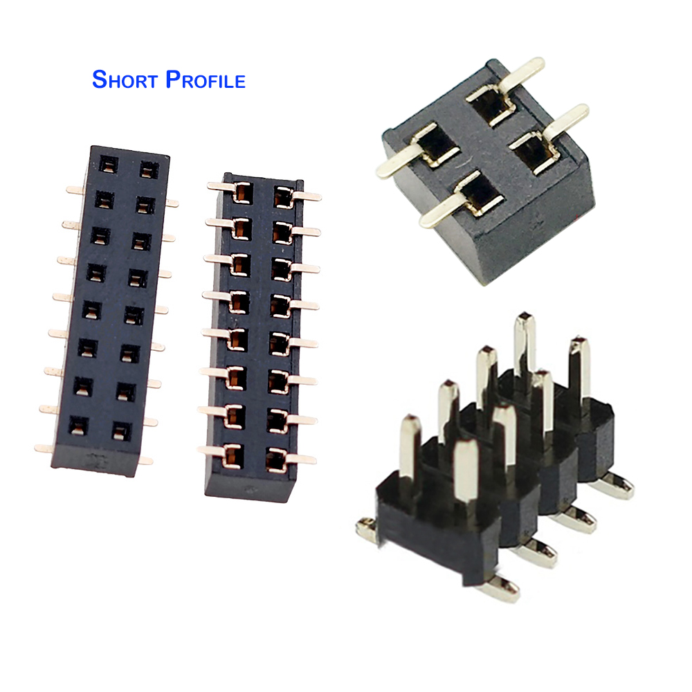 20pcs 2.54mm PH3.5 2x3P/5P/10P - Male Female Header Pin review and price