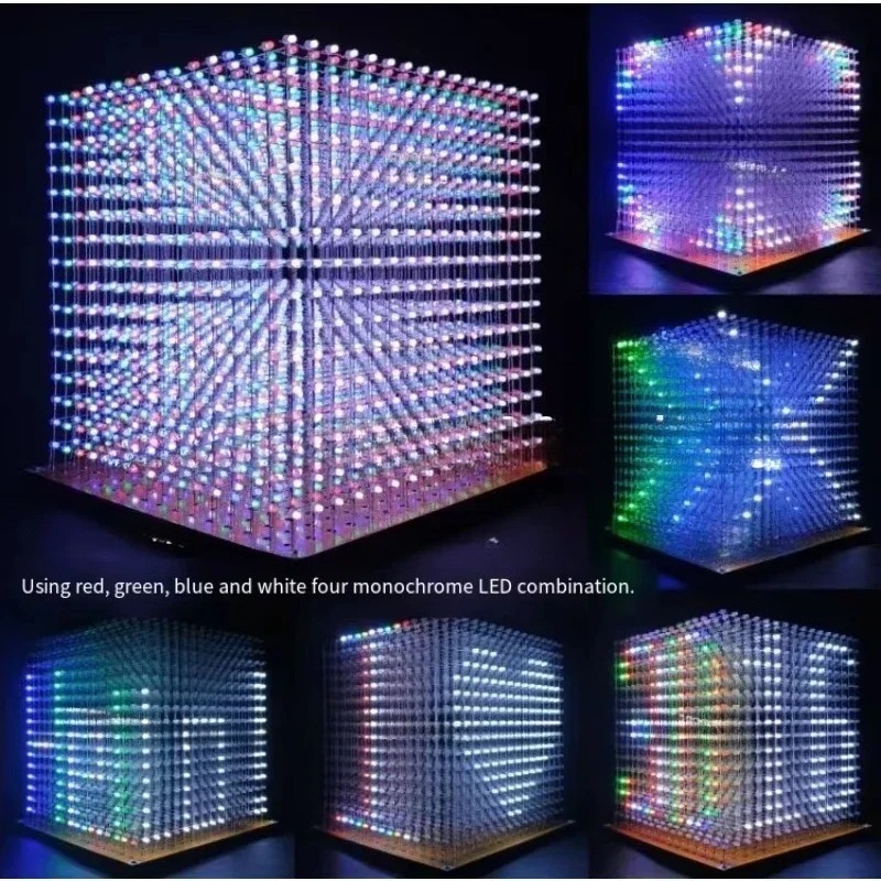 3 D16mini Light Cube Kit 16x16 - Diy Electronic review and price