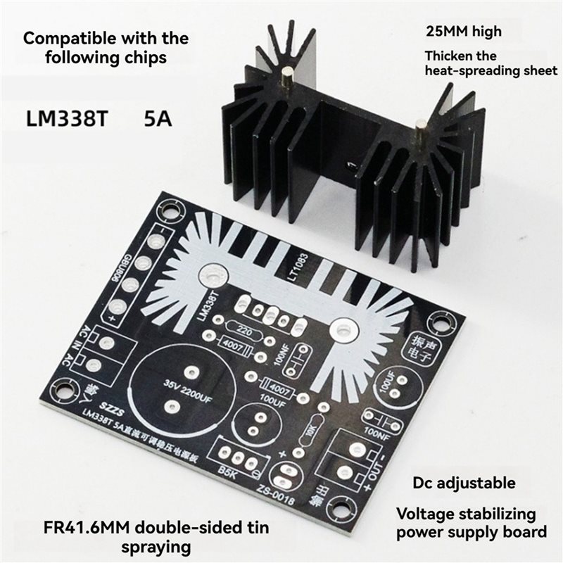JABS-3X Adjustable Linear Regu - Diy Electronics Filament review and price