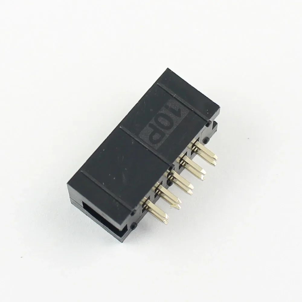 100pcs 2.54mm 2x5 Pin 10 Pin S - Male Female Header Pin review and price