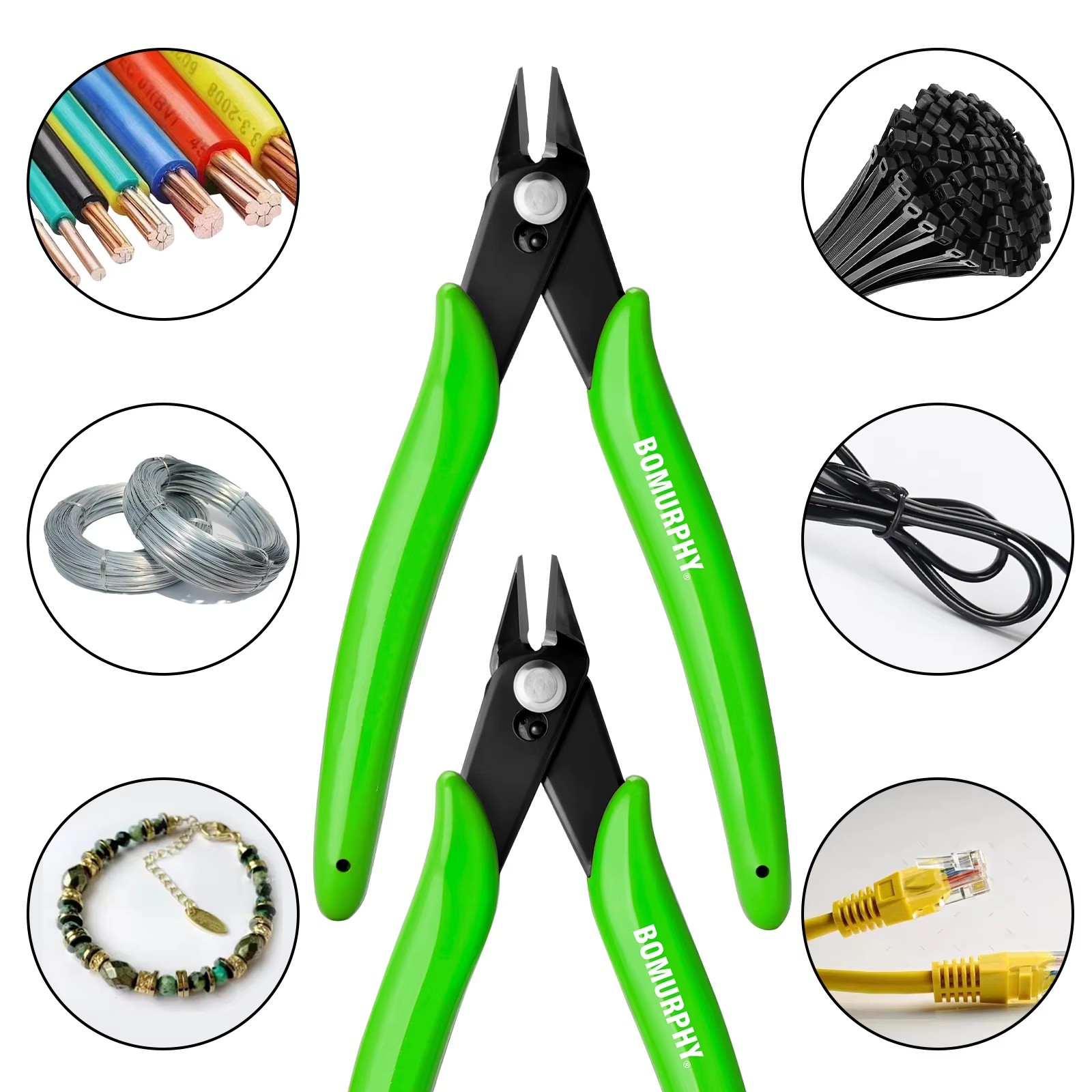 BOMURPHY 170 Diagonal Side Cut - Diy Electronics Filament review and price