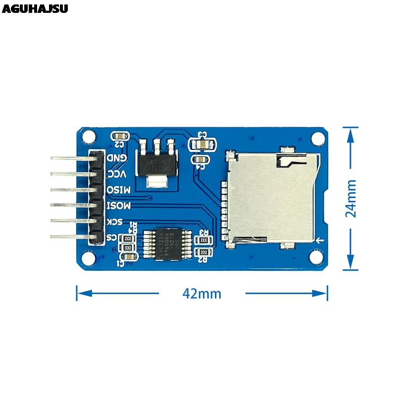 1pcs/lot Micro SD card mini TF - Sd Card Module Spi review and price
