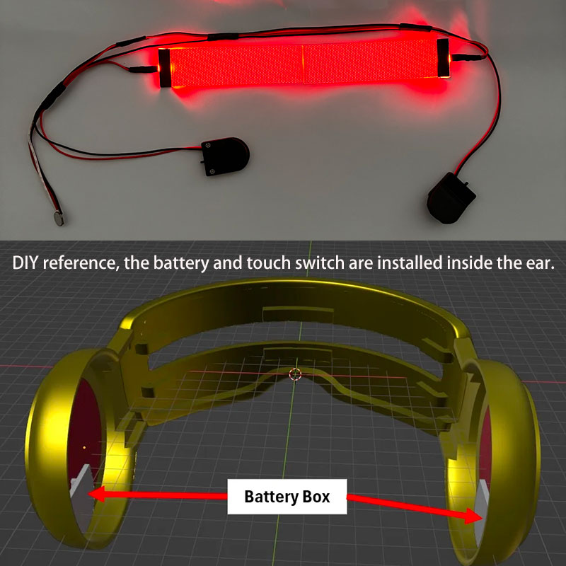 Red Flexible Bendable DIY LED  - Diy Halloween Electronics review and price
