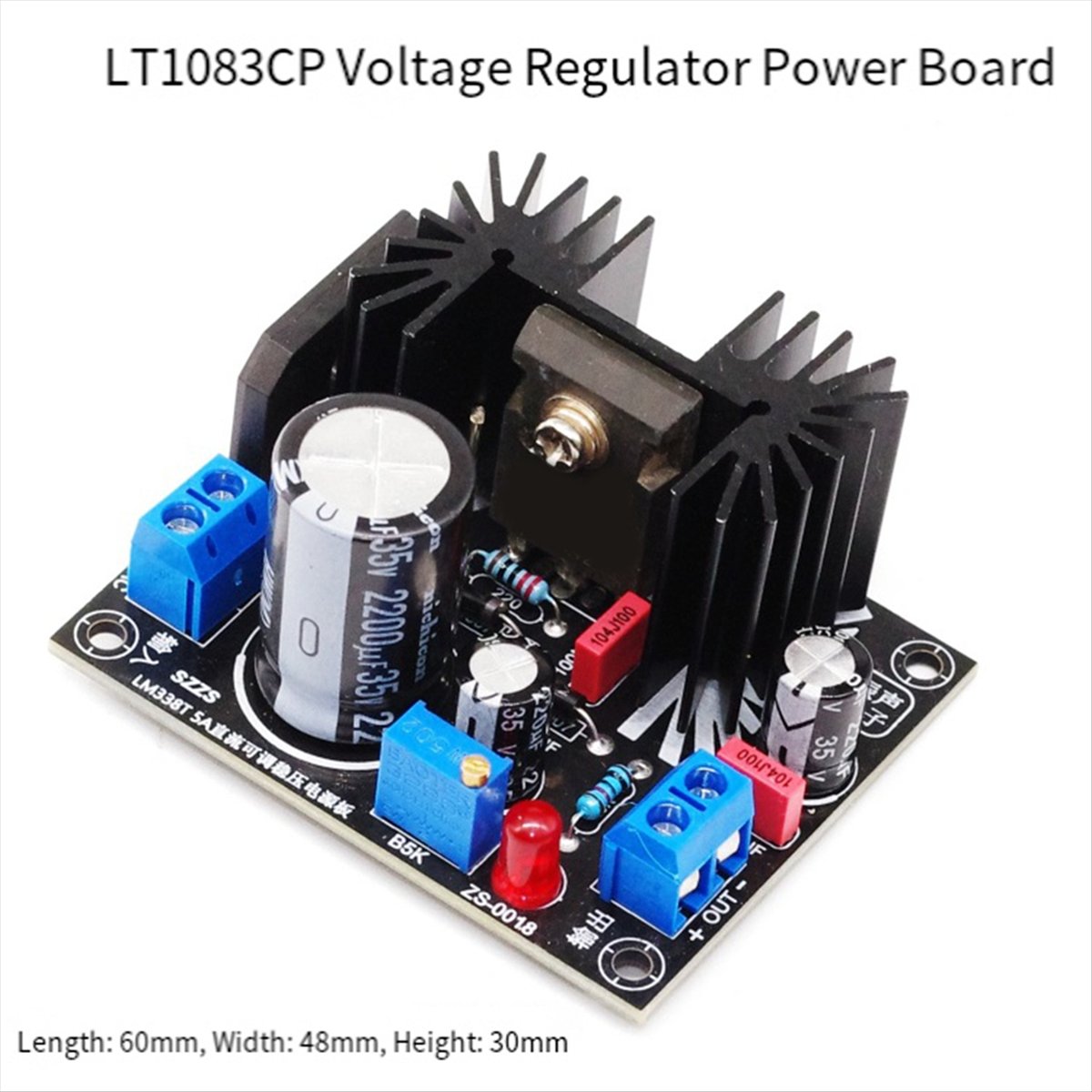 TCE Adjustable Linear Regulate - Diy Electronics Filament review and price