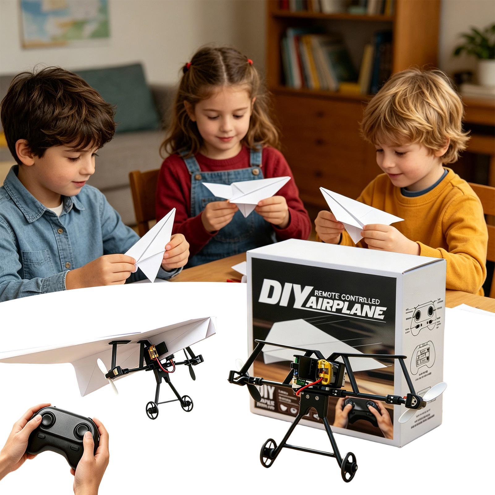 DIY RC Paper Airplane Kit Plan - Diy Kit Elektronik review and price