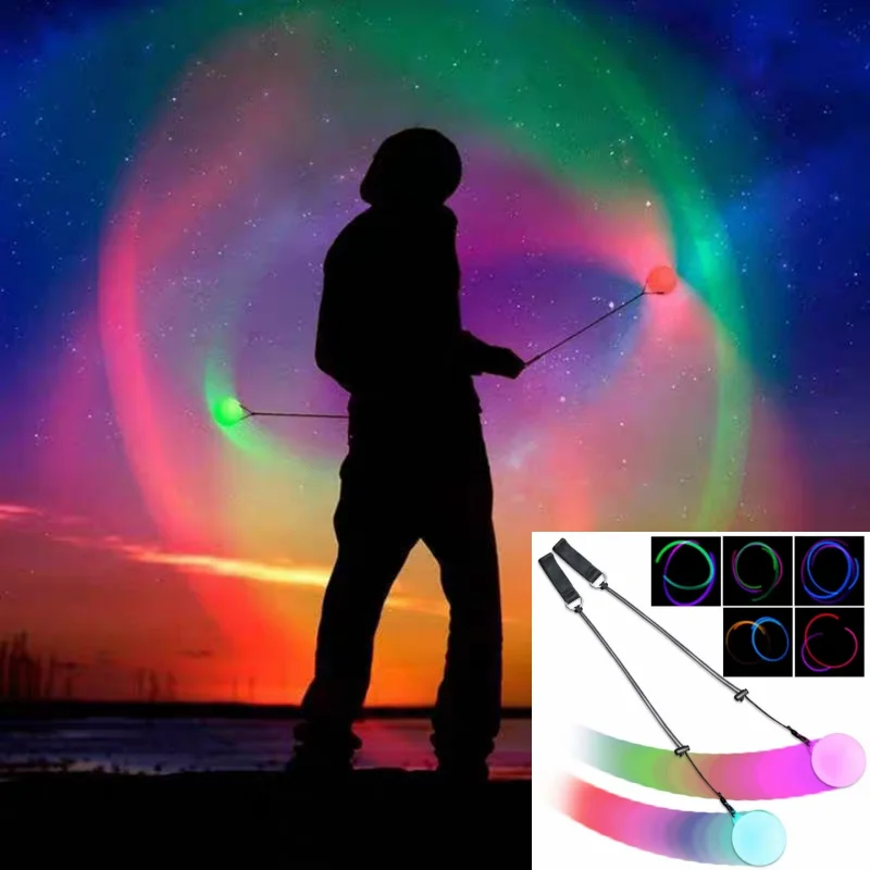 LED Poi Prop 2 Pack Colorful L - Diy Halloween Electronics review and price