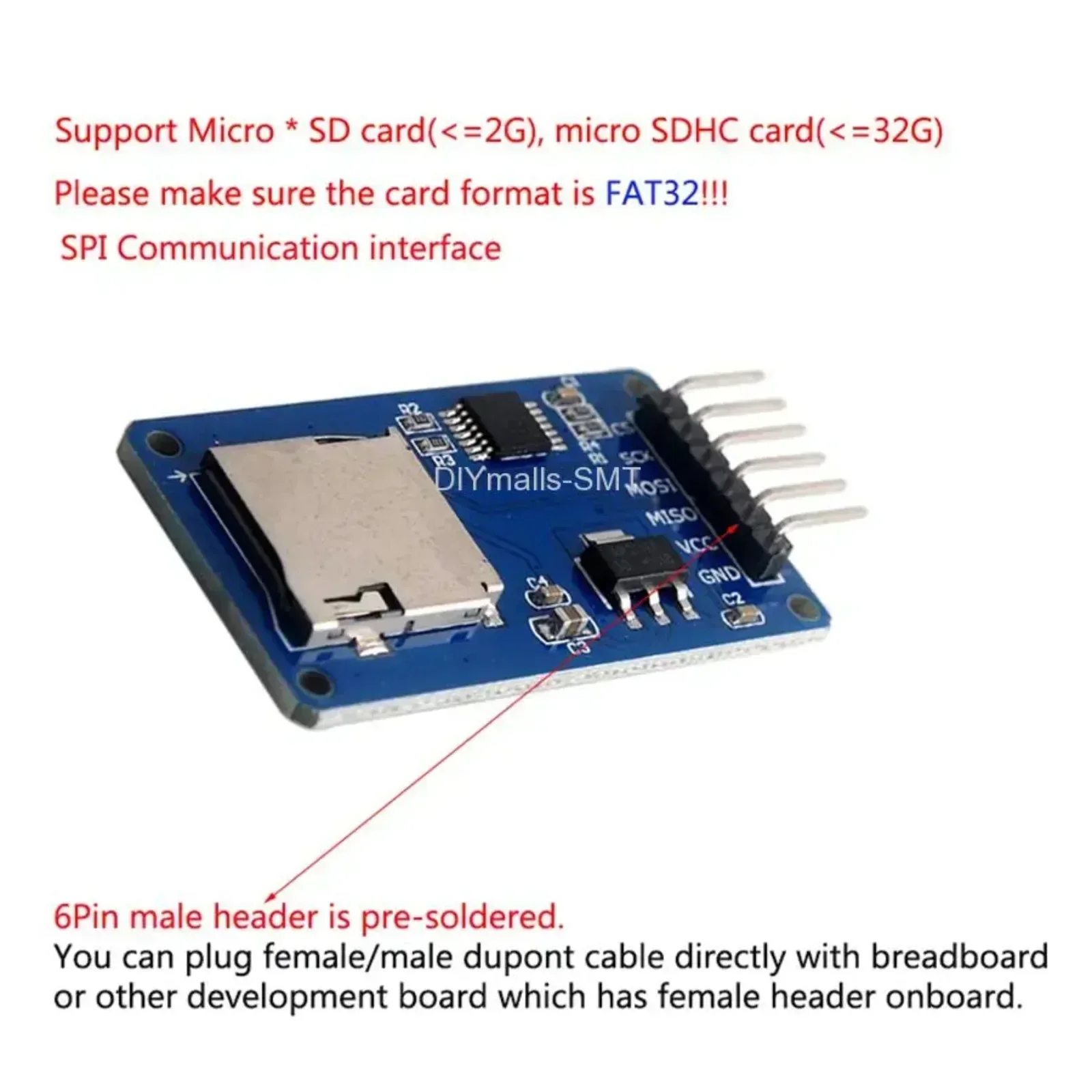 5PCS Micro SD Card Module With - Sd Card Module Spi review and price