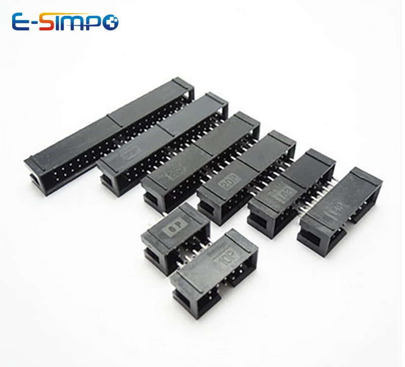10pcs DC3 2.54mm DIP RA Right  - Male Female Header Pin review and price