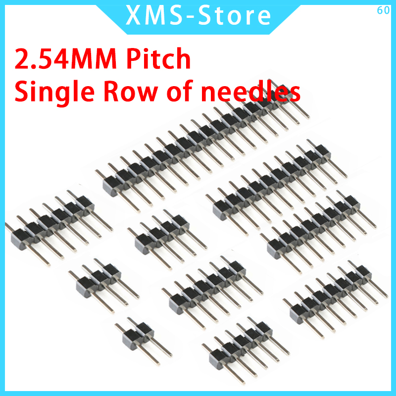 2.54mm Single Row Male PCB Boa - Male Female Header Pin review and price