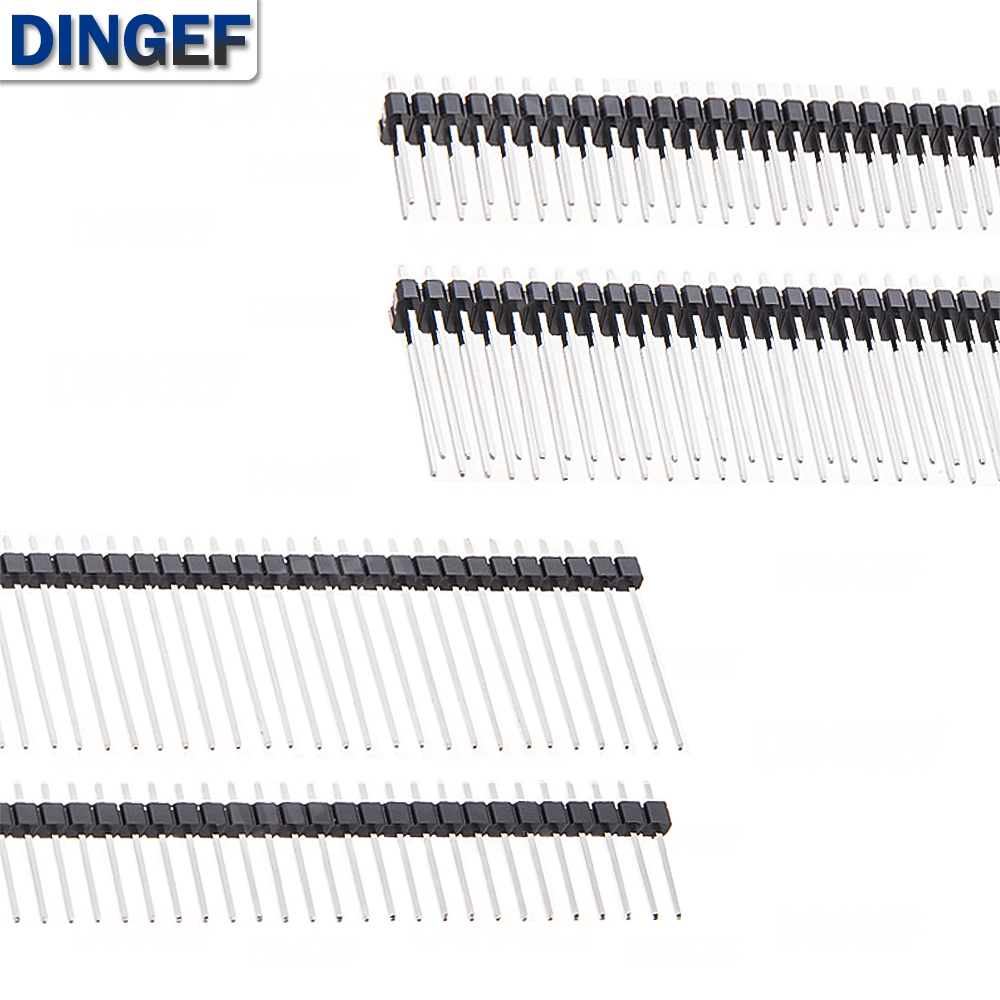 10PCS Single Double Row Male 1 - Male Female Header Pin review and price