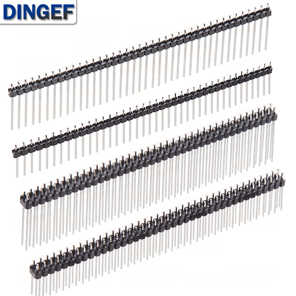 10PCS Single Double Row Male 1 - Male Female Header Pin review and price