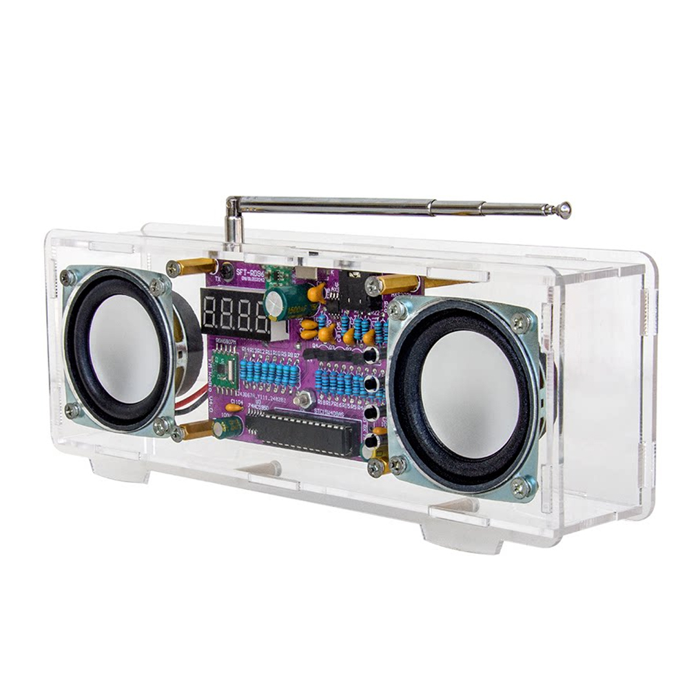 FM Radio Electronic DIY Kit 87 - Diy Electronics Youtube Channel review and price