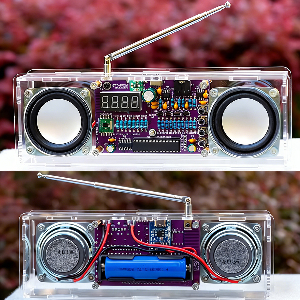 FM Radio Electronic DIY Kit 87 - Diy Electronics Youtube Channel review and price