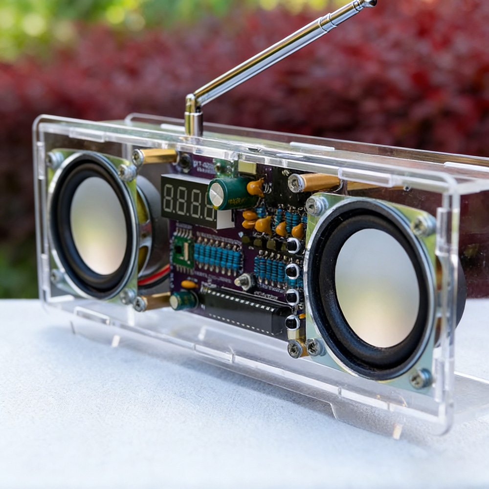 FM Radio Electronic DIY Kit 87 - Diy Electronics Youtube Channel review and price