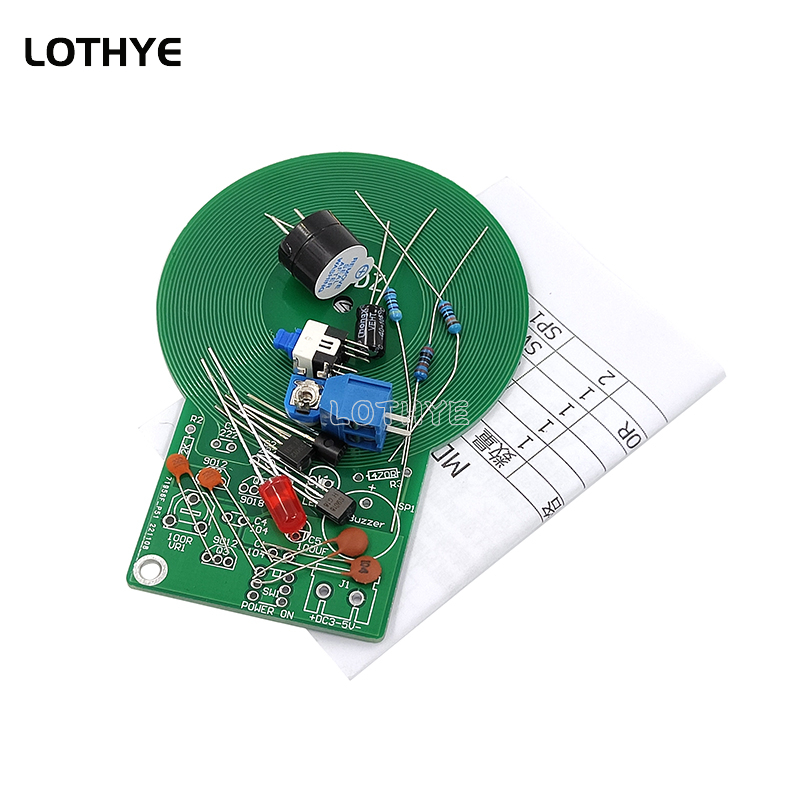 DC 3V-5V Metal Detector Kit DI - Diy Electronics Soldering Kit review and price