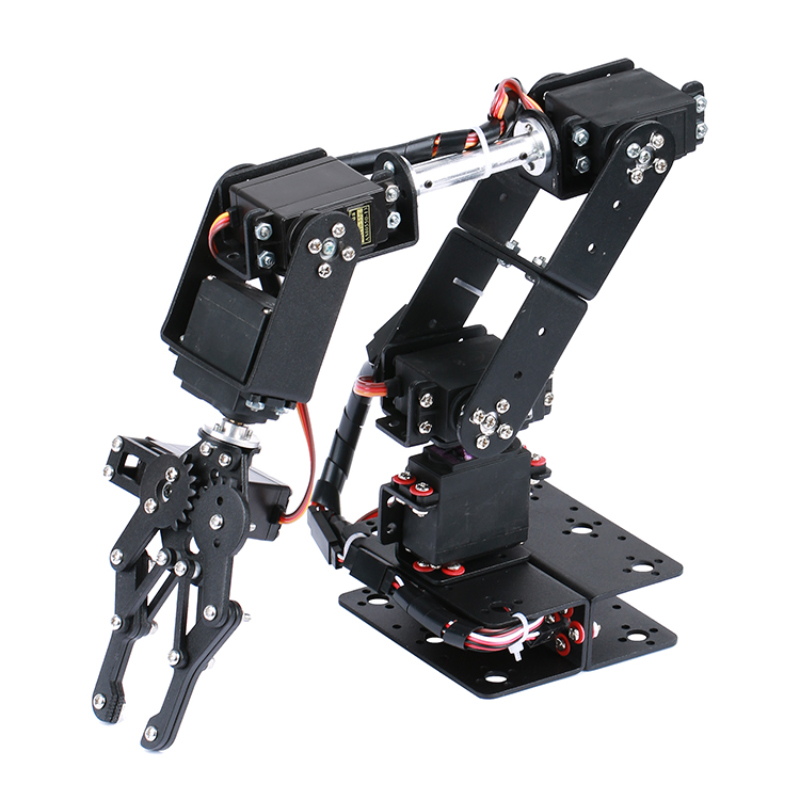 STEAM DIY 6 DOF Robot Metal Al - Diy Kit Elektronik review and price