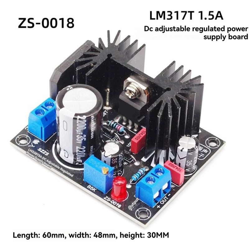M52K-LM317 Adjustable Linear R - Diy Electronics Filament review and price