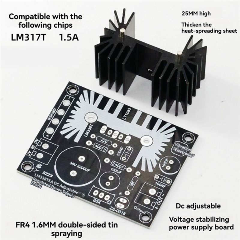 M52K-LM317 Adjustable Linear R - Diy Electronics Filament review and price