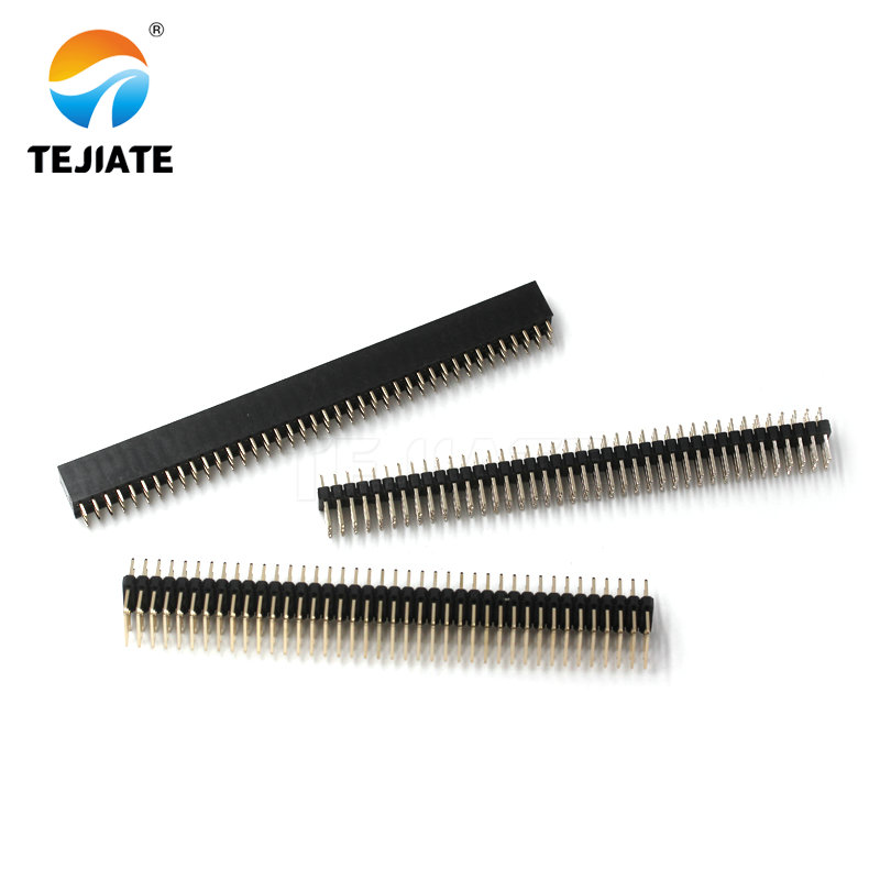 1PCS 2.54 3*40 Three Row Male  - Male Female Header Pin review and price