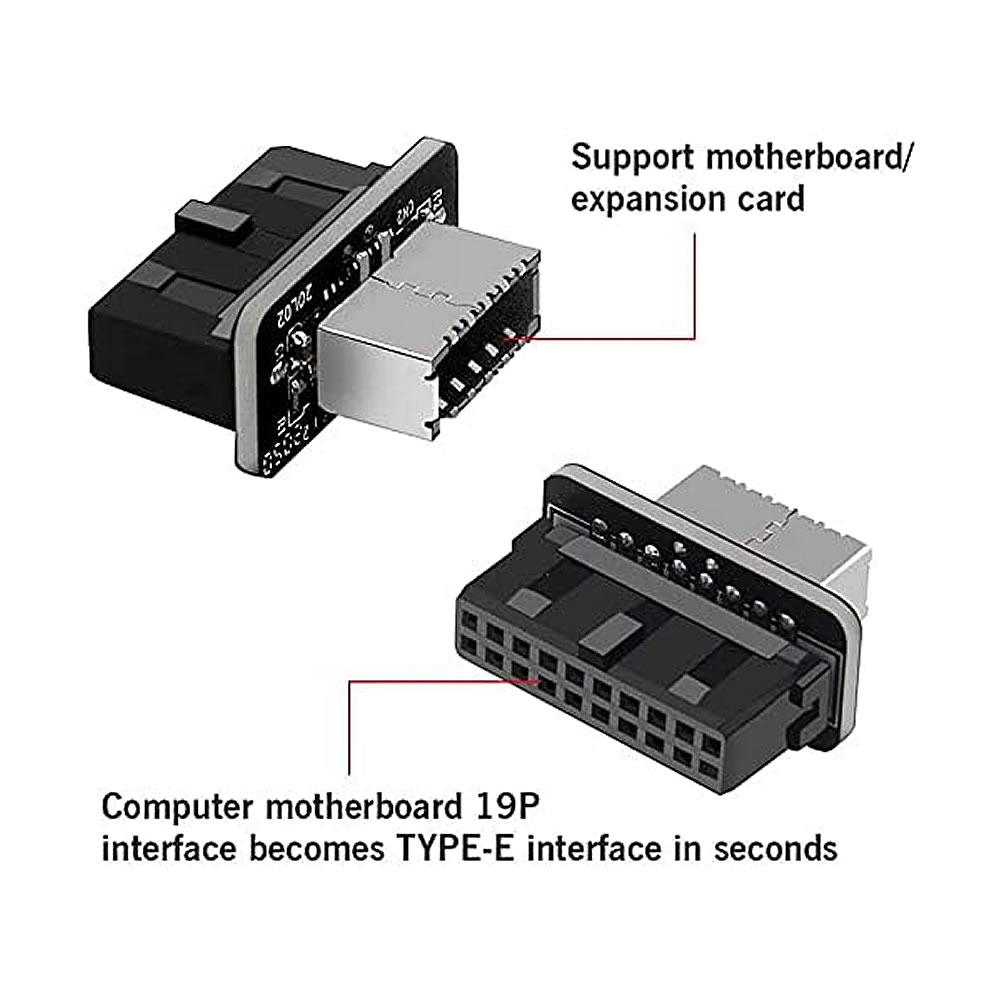 USB 3.0 19/20Pin to Type E Ada - Male Female Header Pin review and price