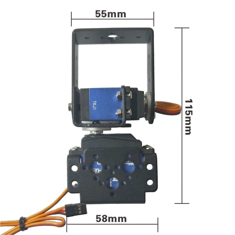 2 DOF Robotic Pan And Tilt Ser - Diy Kit Elektronik review and price