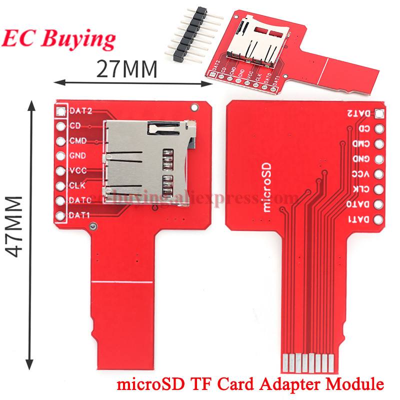 10Pcs/1pc Micro SD TF Card SPI - Sd Card Module Spi review and price