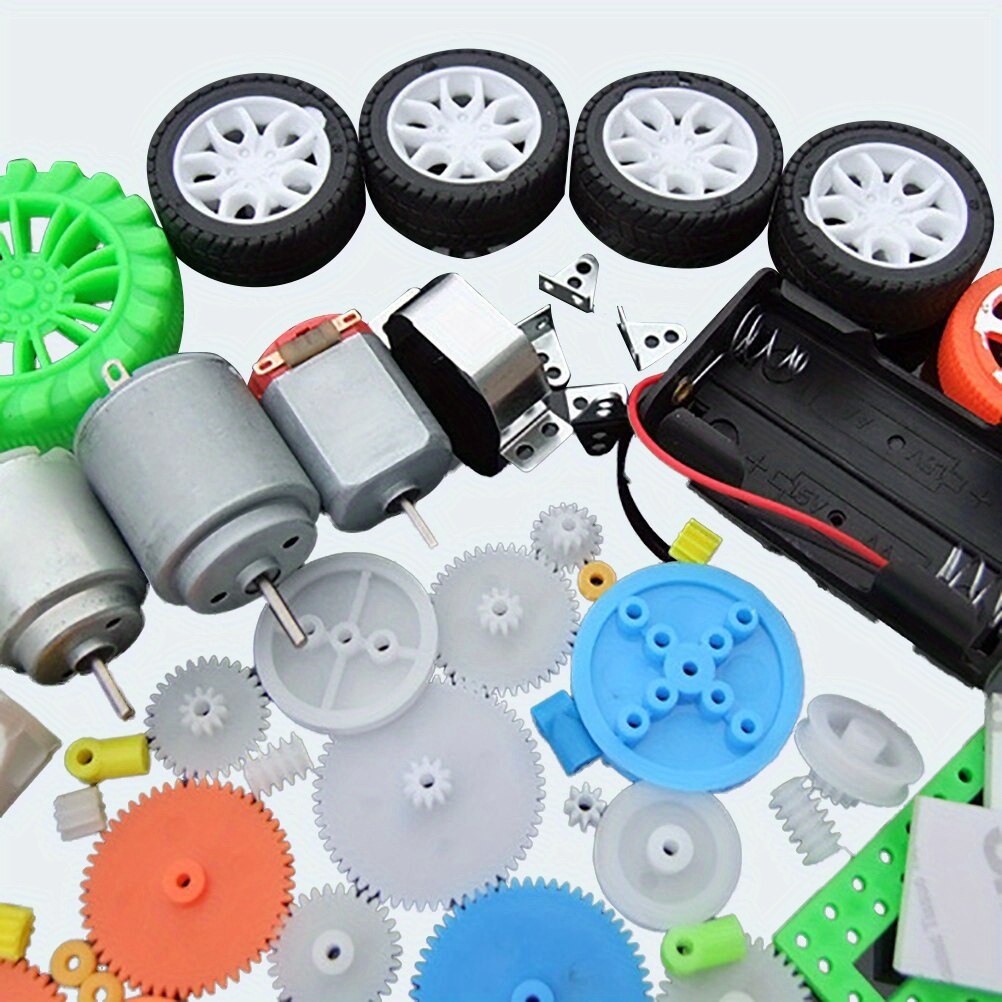 112pcs DC Motor Kit Electric M - Diy Kit Elektronik review and price