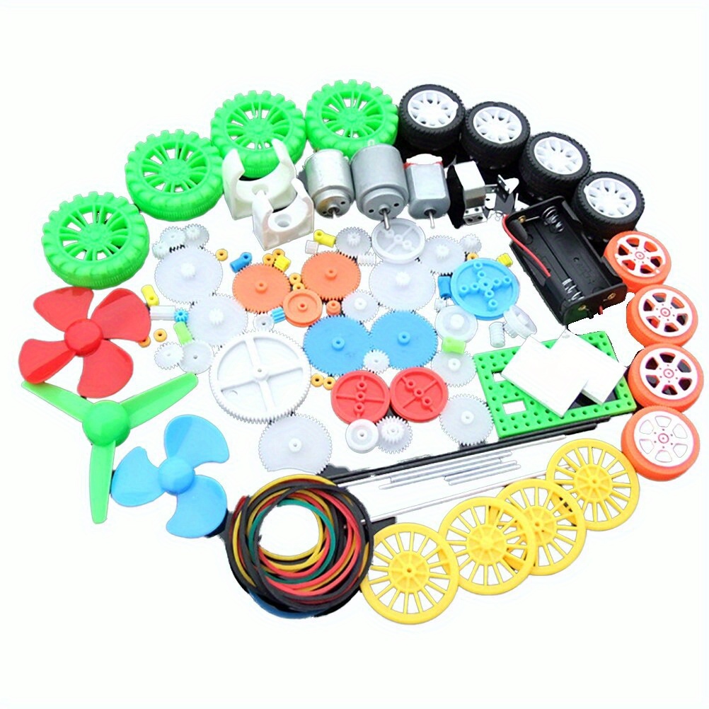 112pcs DC Motor Kit Electric M - Diy Kit Elektronik review and price