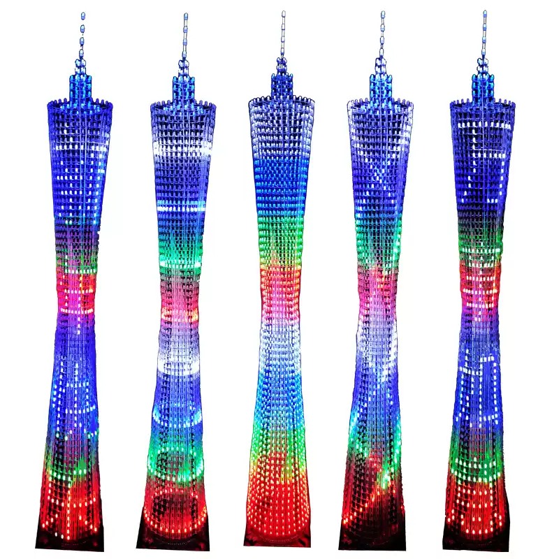 64 Layers Canton Tower DIY Ele - Diy Electronics Soldering Kit review and price