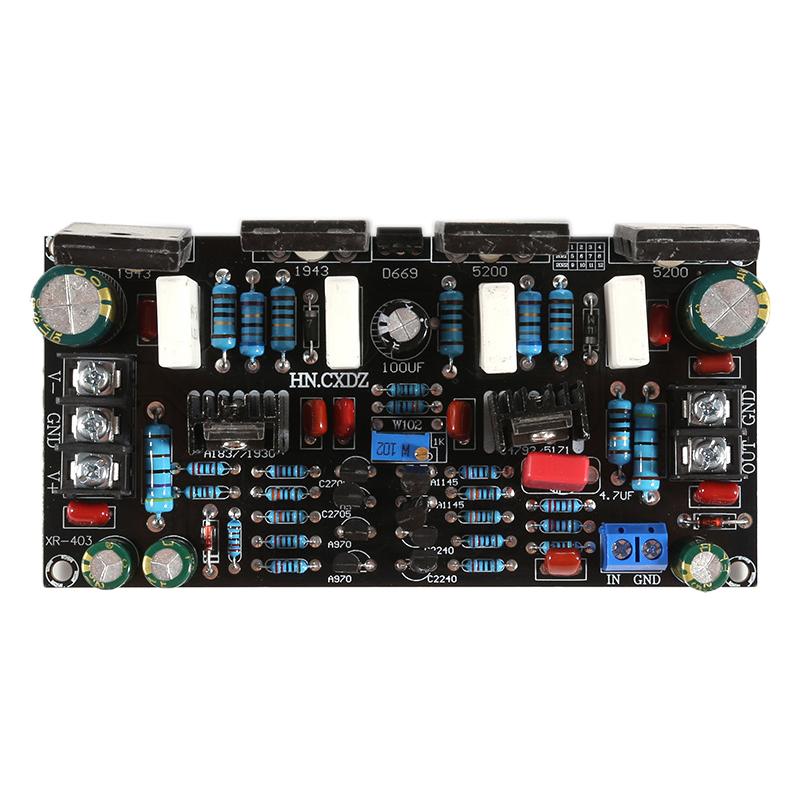 1PC 200W 1943 + 5200 High Mono - Diy Electronics For Home review and price