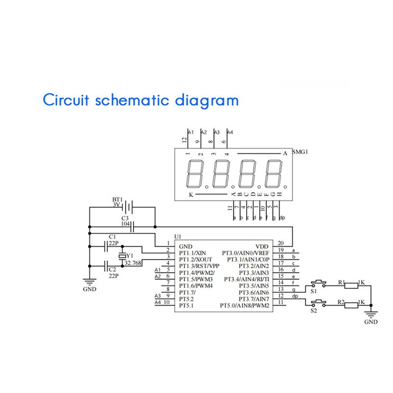 2X DIY Watch LED Watch Electro - Diy Electronics Watch review and price
