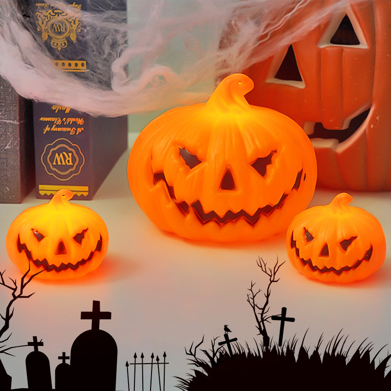 Halloween LED Pumpkin Lamp Orn - Diy Halloween Electronics review and price