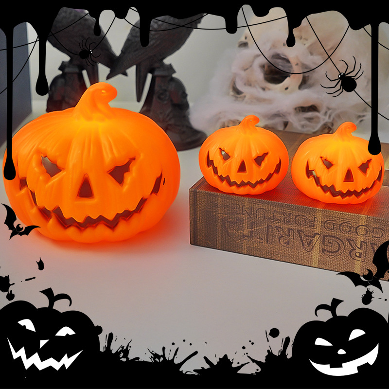 Halloween LED Pumpkin Lamp Orn - Diy Halloween Electronics review and price